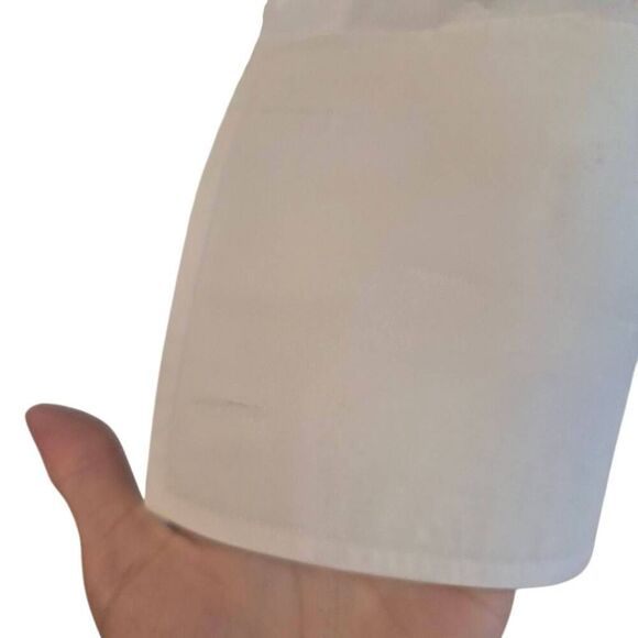 Jos A. Bank Men's White Cotton Button Down Dress Shirt that uses cuff links Just - Picture 5 of 10